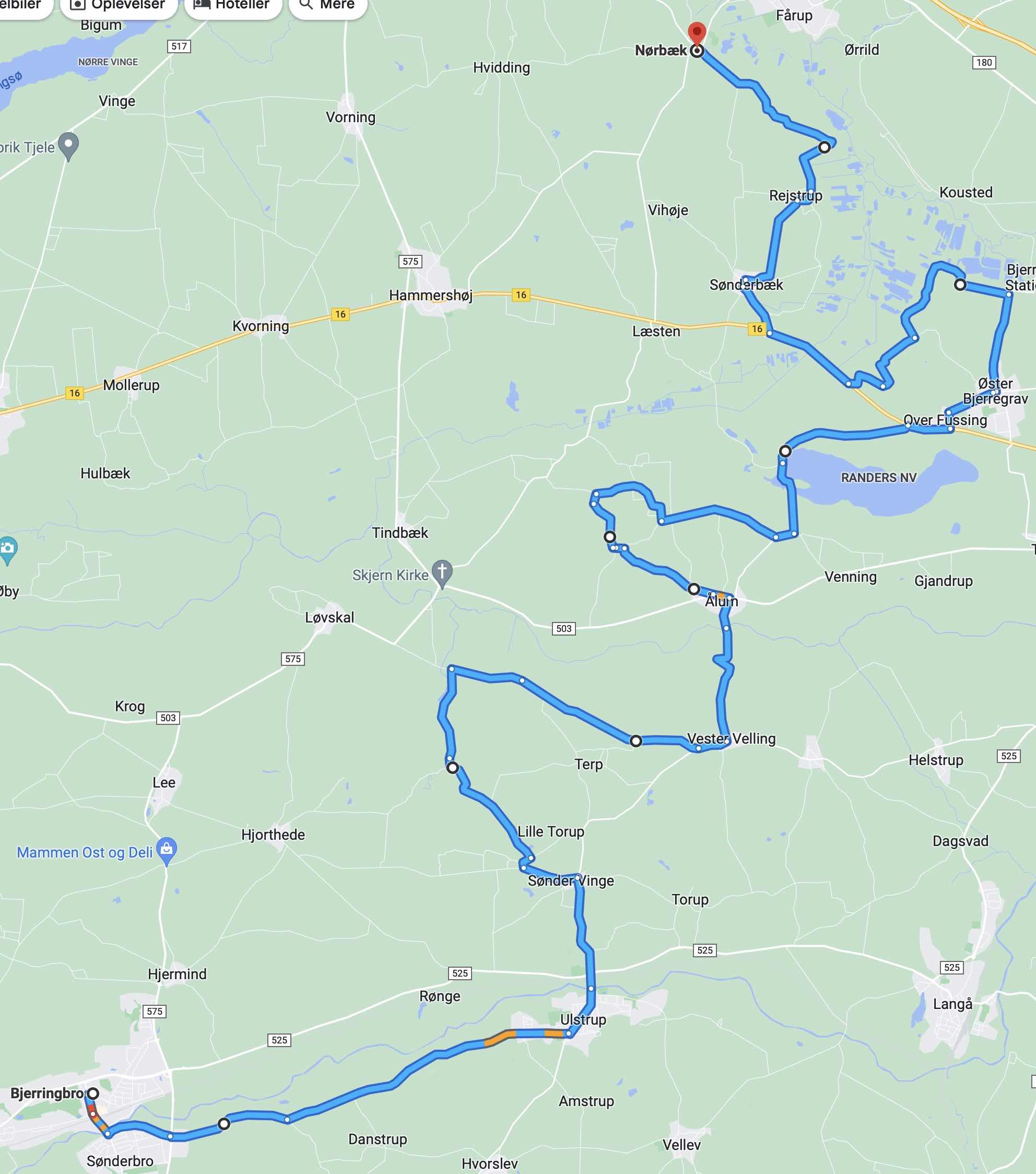 mini-ruten bjerringbro itl nørbæk